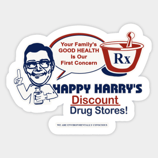 Happy Harry's Family Values Sticker